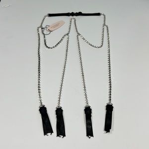 VICTORIA SECRET RHINESTONE GARTER BELT